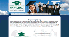 Desktop Screenshot of completecollegewyoming.org